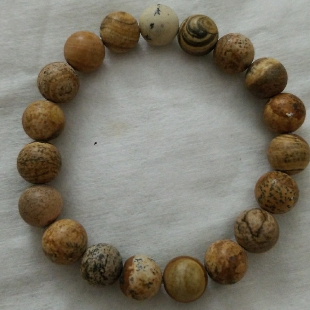 Gorgeous gemstone yoga bracelet